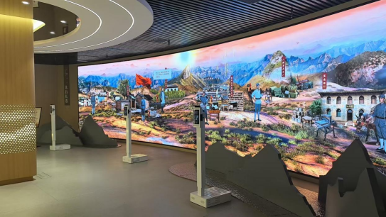 八路军文化数字体验馆：以科技构建动态展陈体系