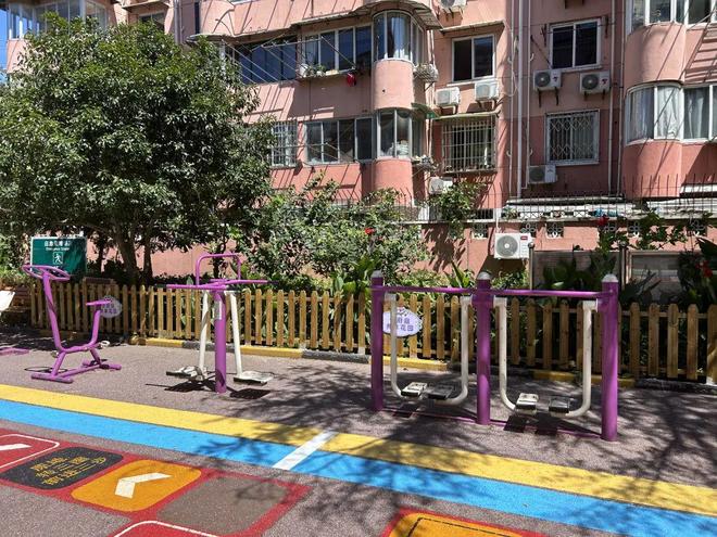 滑滑梯、跳格子、宠物便便箱……这里的健身广场变了！(图4)