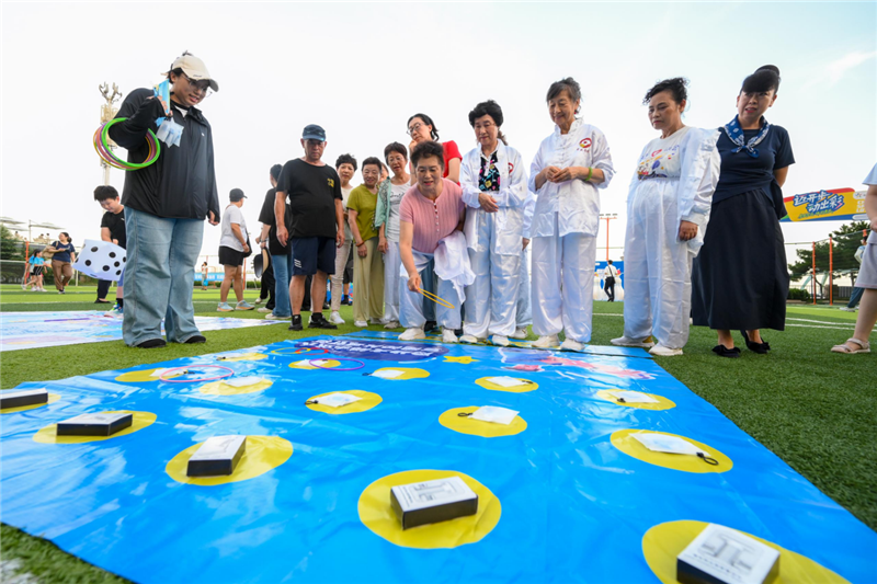 全民健身+文明闯关！青岛社区运动会“玩”转网络文明(图3)