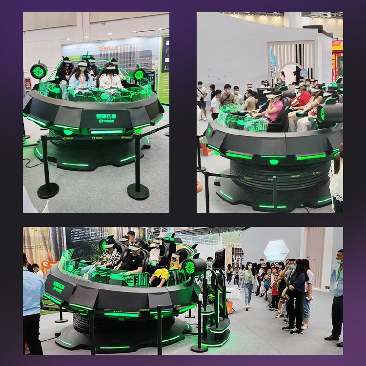 vr心理减压智能星际飞碟射击游戏科技体验馆设备VR飞碟