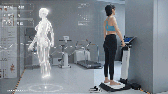 闵行这家AI健身房器械会“开处方”跑步能“换跑道”(图2)
