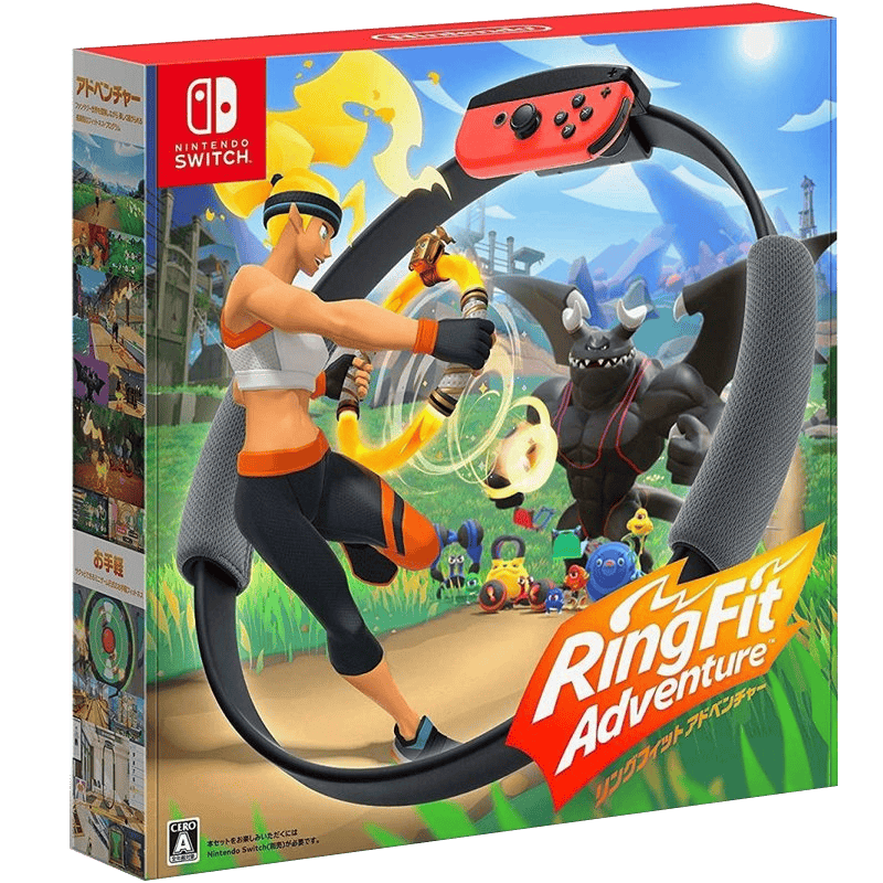 释放你的运动潜力尽在任天堂Switch健身环大冒险！