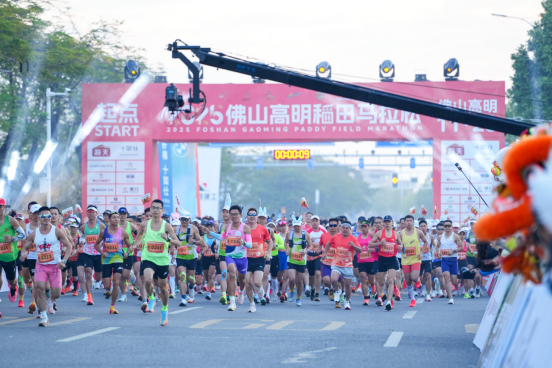 卡士能量加持稻田马拉松双站双展护航跑者征程