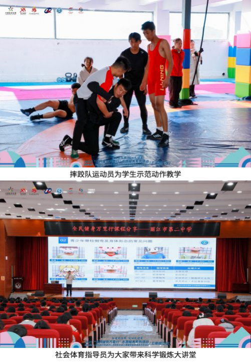 2025“全民健身万里行”志愿服务系列活动暨两进示范活动走进云南丽江(图3)